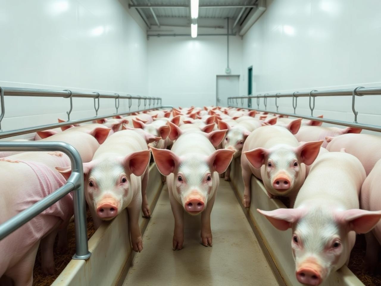 Modern hygienic farm facility